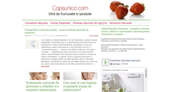 Desktop Screenshot of capsunica.com